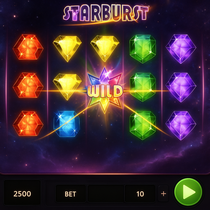 TG Casino - Starburst Slot Game by NetEnt